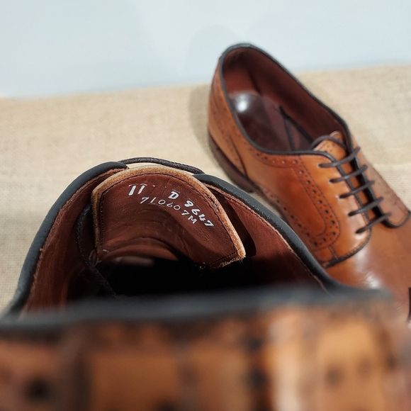 Allen Edmonds Stuttgart Men's Leather Dress Shoes Size 11 D - Picture 6 of 8